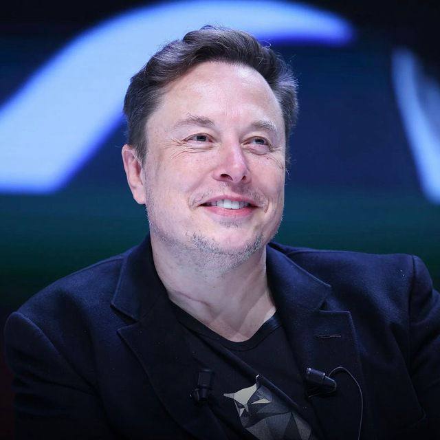 Elon Musk Smiling